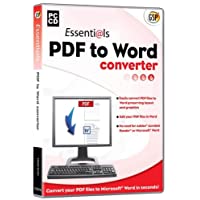 Los mejores  - Essentials PDF-to-Word Convertor (PC CD)